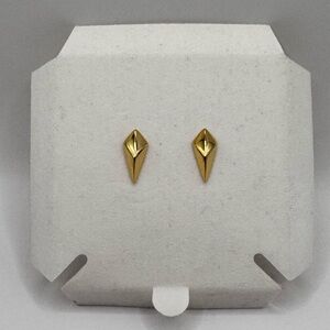 Vince Camuto Gold Spike Stud Earrings